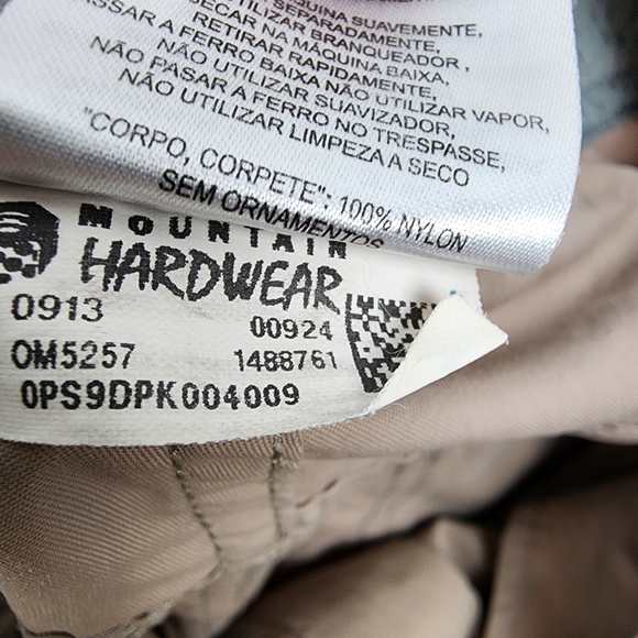 5 for $25: Mountain Hardwear Mesa Convertible II Cargo Hiking Pant Sz 28x34 - Picture 5 of 12